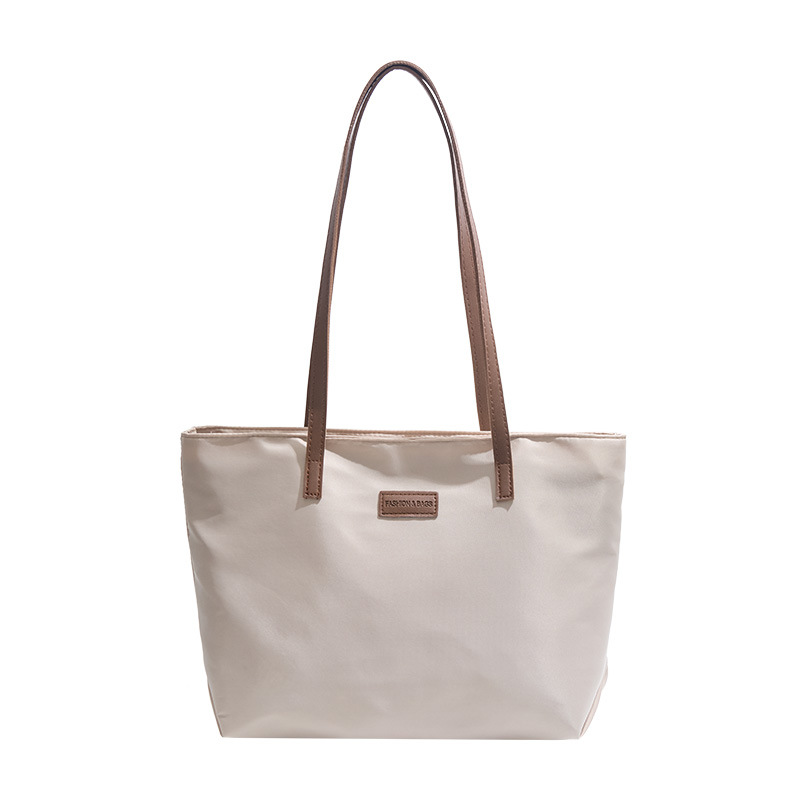 2025 Korean Style Casual Tote Bag for Women Large Capacity Oxford Cloth Shoulder Commuter Bag - Image 5