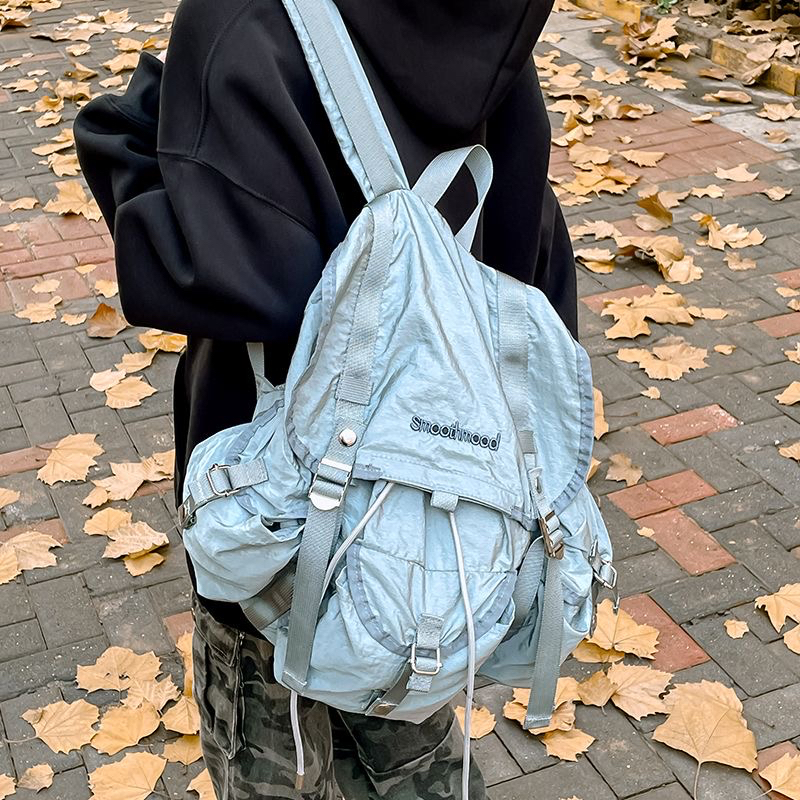 No More Nylon Large Capacity Lightweight Backpack - Versatile Everyday Bag