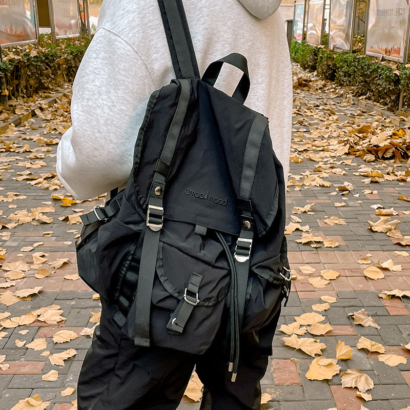 No More Nylon Large Capacity Lightweight Backpack - Versatile Everyday Bag - Image 3