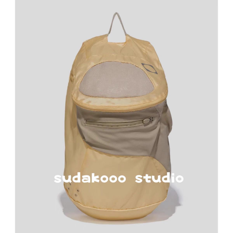 MSCHF 2025 Summer Two-Tone Nylon Backpack - Versatile Unisex Daypack - Image 2